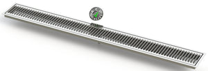 Flush Mount 5" X 45" Drip Tray | Beer Dispenser Catcher | S/S # 4 - ACU Precision Sheet Metal