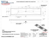 Thumbnail for Flush Mount w/ Center Drain and Double Rinser Holes 6