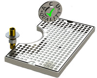 Thumbnail for Surface Mount Drip Tray with Cut Out and Drain | 7