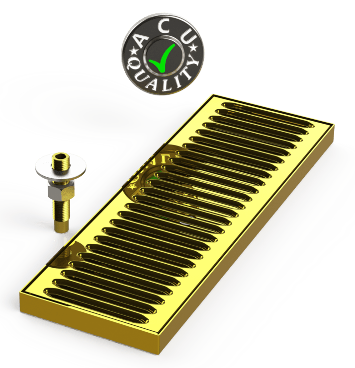 Surface Mount Drip Tray with Drain 5