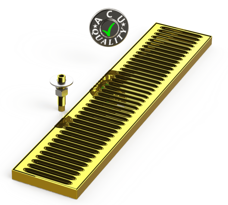 Surface Mount Drip Tray with Drain 5