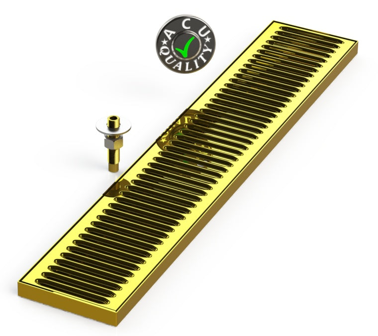 Surface Mount Drip Tray with Drain 5