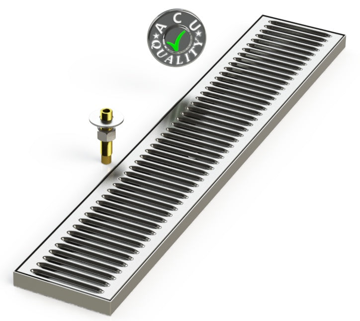 Surface Mount Drip Tray with Drain 5