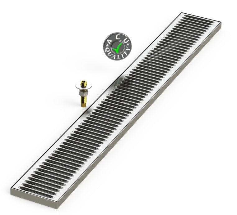 Surface Mount Drip Tray with Drain 5