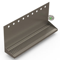 Thumbnail for Wall Mount Drip Tray with Double Drains | 6-3/8