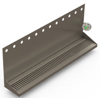 Thumbnail for Wall Mount Drip Tray with Double Drains | 6-3/8