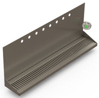 Thumbnail for Wall Mount Drip Tray with Double Drains | 6-3/8