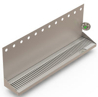 Thumbnail for Wall Mount Drip Tray with Double Drains | 6-3/8