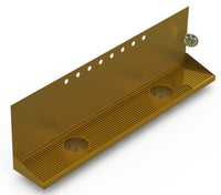Thumbnail for Wall Mount Drip Tray with Double Drains and Rinser Holes | 8