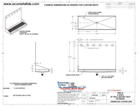 Thumbnail for Wall Mount Drip Tray with Drain | 6-3/8