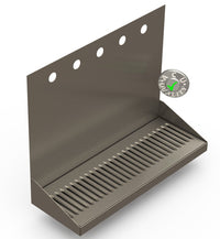 Thumbnail for Wall Mount Drip Tray with Drain | 6-3/8