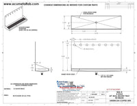 Thumbnail for Wall Mount Drip Tray with Drain | 6-3/8