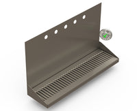 Thumbnail for Wall Mount Drip Tray with Drain | 6-3/8