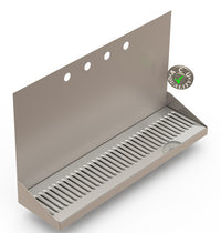 Thumbnail for Wall Mount Drip Tray with Drain | 6-3/8