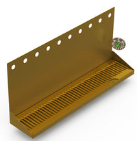 Thumbnail for Wall Mount Drip Tray with Drain | 6-3/8