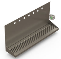 Thumbnail for Wall Mount Drip Tray with Drain | 6-3/8