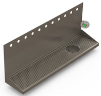 Thumbnail for Wall Mount Drip Tray with Drain and Right Rinser Hole | 8