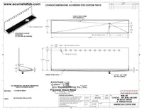 Thumbnail for Wall Mount Drip Tray with Drain and Right Rinser Hole | 8