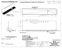 Thumbnail for Wall Mount Drip Tray with Drain and Right Rinser Hole | 8