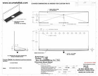 Thumbnail for Wall Mount Drip Tray with Drain and Rinser Hole | 8