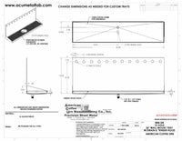 Thumbnail for Wall Mount Drip Tray with Drain and Rinser Hole | 8