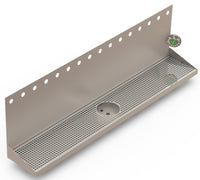 Thumbnail for Wall Mount Drip Tray with Drain and Rinser Hole | 8