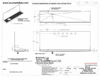 Thumbnail for Wall Mount Drip Tray with Left Drain and Rinser Hole | 8