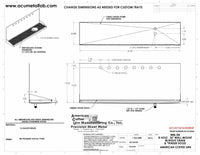 Thumbnail for Wall Mount Drip Tray with Right Drain and Rinser Hole | 8