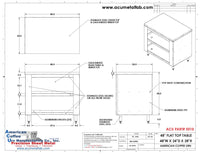 Thumbnail for Flat Top Stainless Steel Restaurant Table | 48