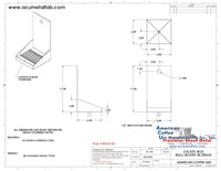 Thumbnail for Jockey Box | Wall Mounted Drip Tray | Mirror Stainless Steel