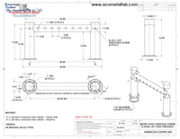 Thumbnail for Metro Pass Through Tower 8 Faucet Holes | Stainless Steel #4