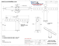 Thumbnail for Metro Tee Draft Beer Tower | 8 Faucet Holes | Mirror Finish Stainless