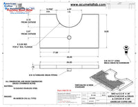 Thumbnail for Surface Mount Drip Tray with Cut Out and Drain | 8